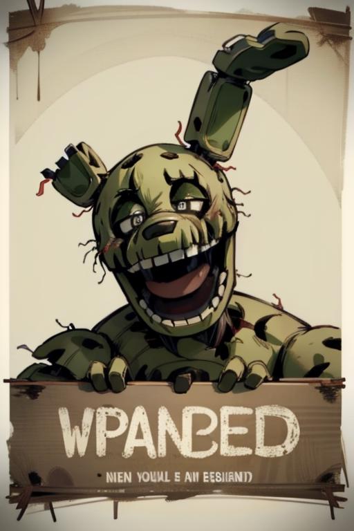 13606-1539096744-_lora_springtrap-10_1_ springtrap, wanted poster, grin, evil grin, half closed eyes, insane face, paper, poster, wooden backgrou.png